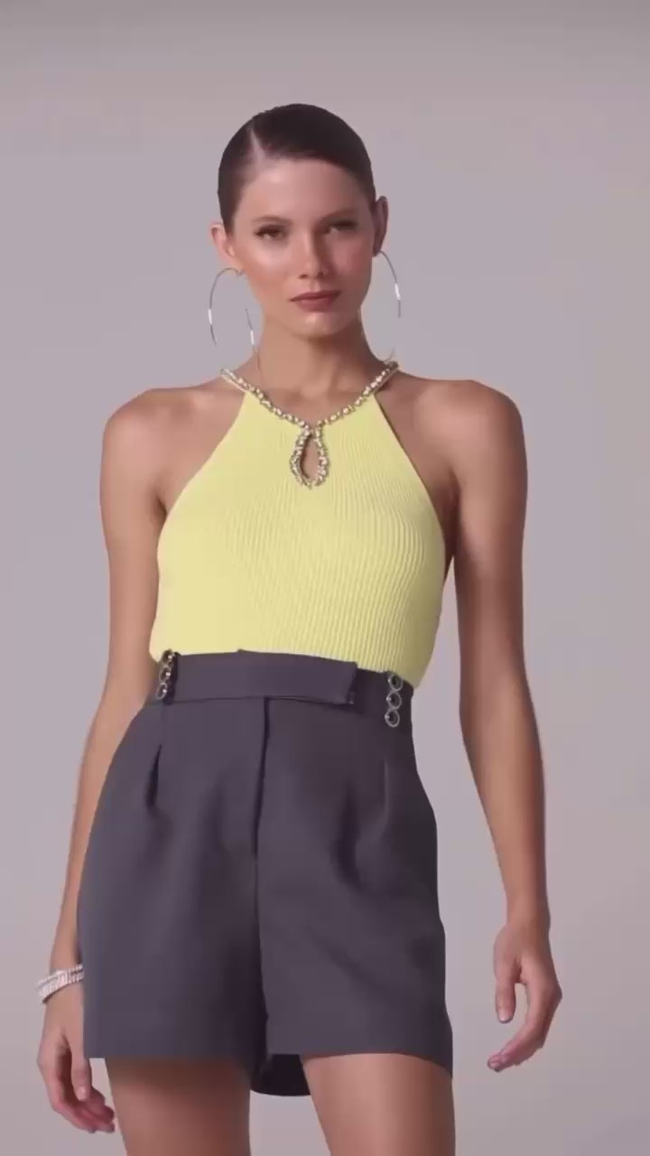 Lore Keyhole Neck Tank